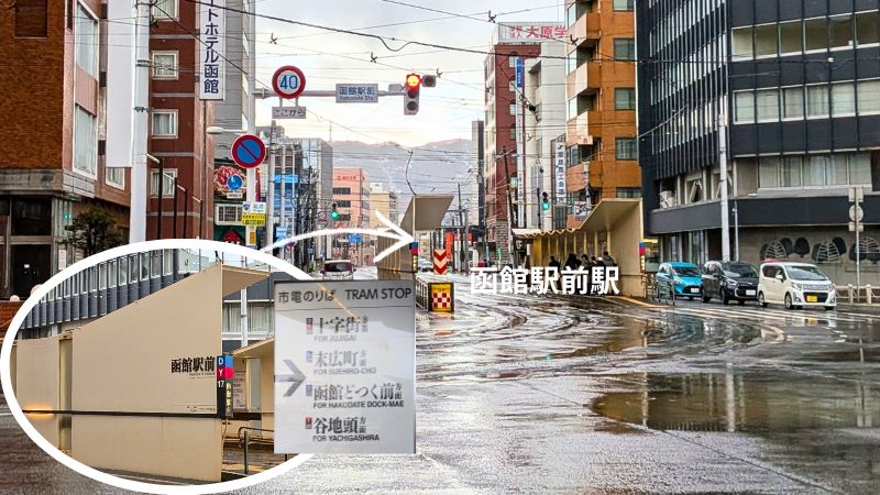 函館市電函館駅前駅