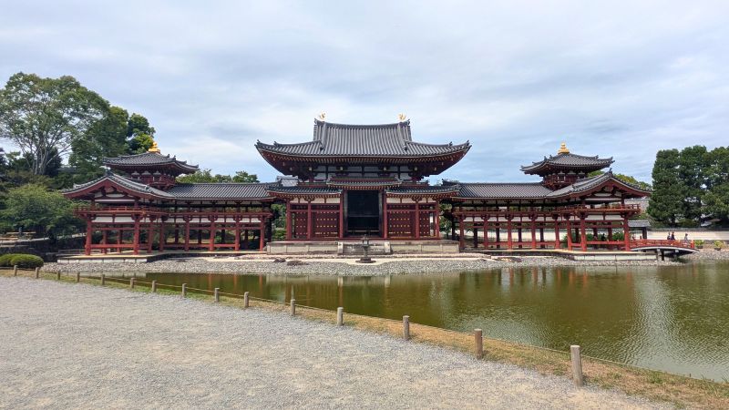 平等院庭園と鳳凰堂