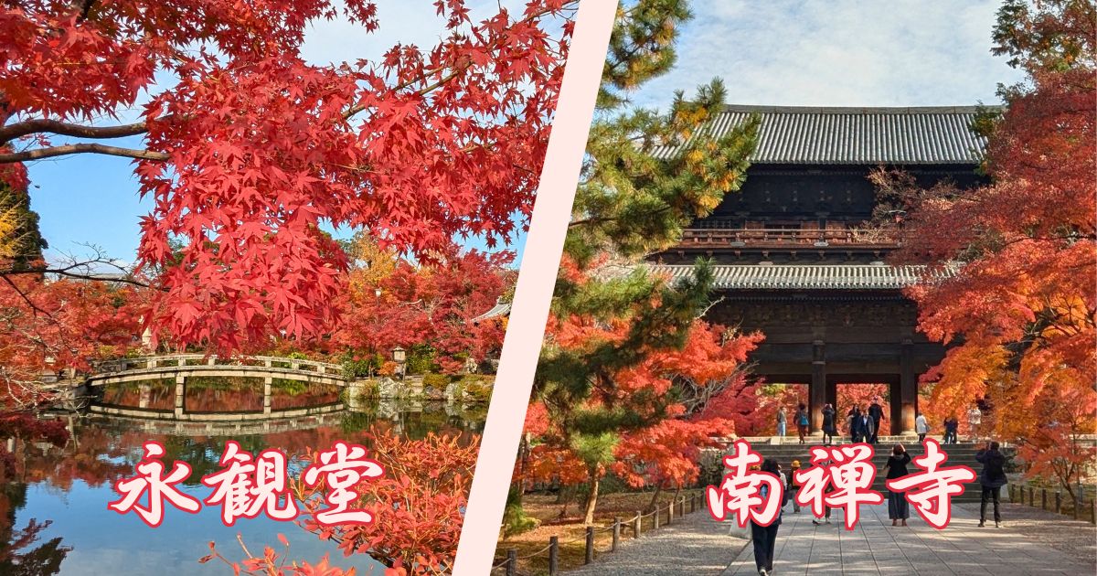 永観堂・南禅寺紅葉巡り