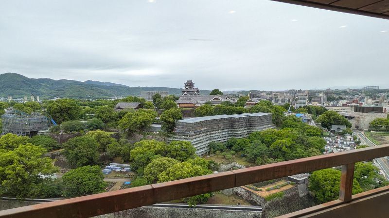14階展望ロビーからの景色