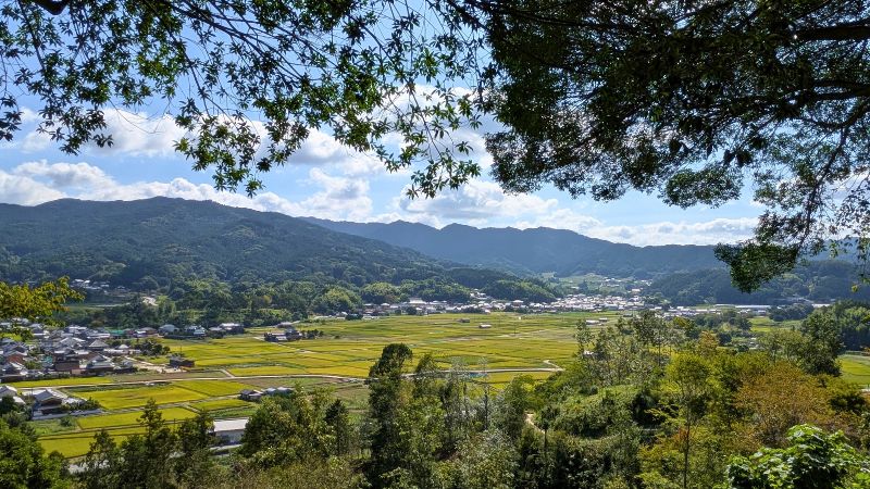 明日香村の景色