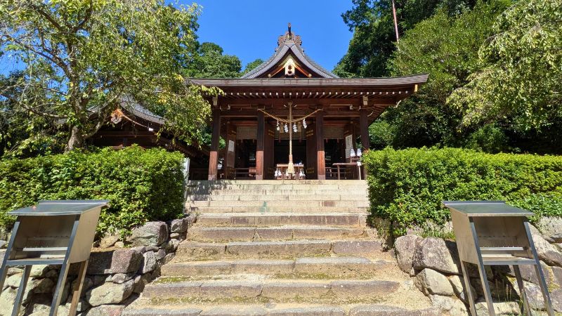 飛鳥坐神社 拝殿