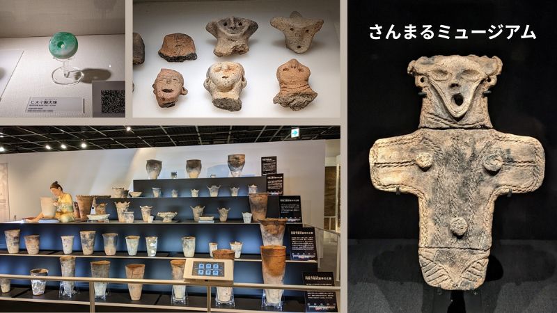 甲板から見える青森ウォーターフロント