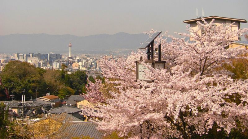 清水寺からの眺望