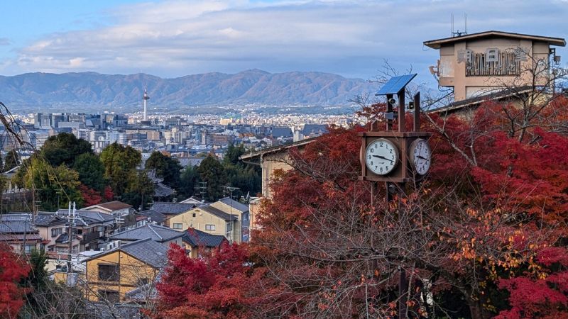 清水寺からの眺望